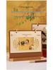 2026 Creative Wooden Desk Calendar Set: Chinese Style Monthly Calendar with Stand and Gift Box