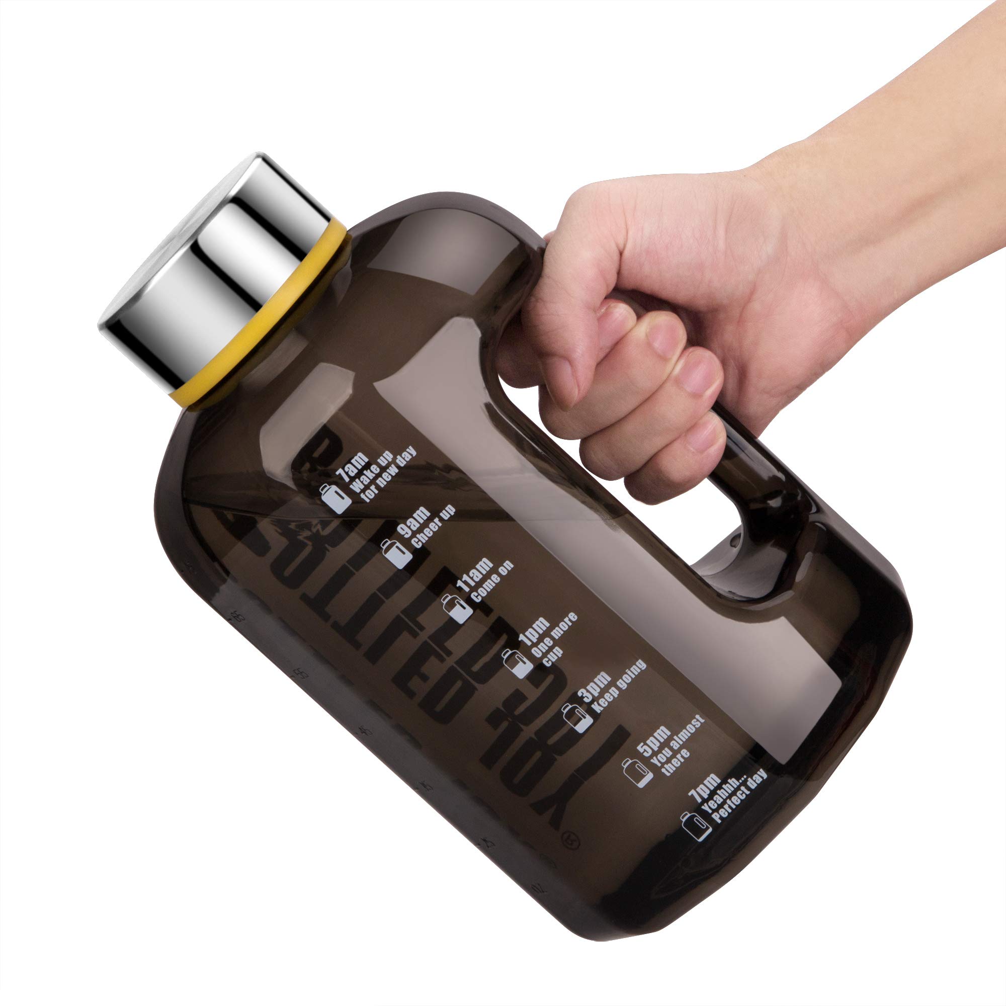 

VENNERLI Water and Large Wide Direct Easy to Suitable for and Outdoor Water Bottle Bottle, 2200ml/2500ml (Safe BPA-Free), Capacity, Mouth, Drinking,