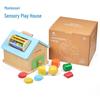 Montessori 4-in-1 Wooden Educational Toy: Coin Drop & Ball Box for Early Childhood Learning