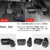 BOYOUS Daihatsu Taft LA900S Series LA910S Series Improved Aluminum Pedal No Tools Required TAFT Exclusive Design Brake Accelerator Cover Set
