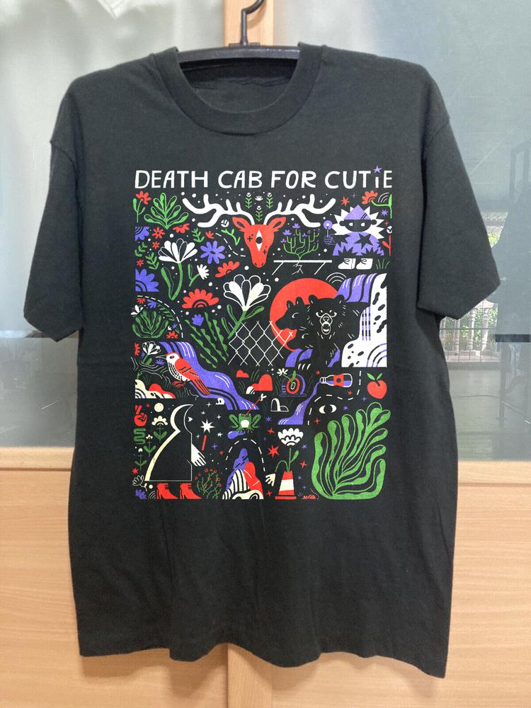 Rare Death Cab For Cutie Band Collection S-4XL Cotton T-shirt XXL