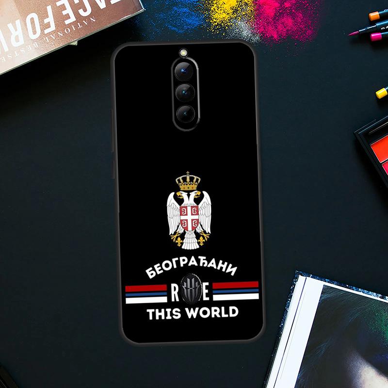 Flagge von Serbien Serbische Hülle Für ZTE Nubia Red Magic 9 Pro Plus RedMagic 8 8S Pro Plus 6 7 6S 7S Pro 5S 6R 5G Hülle