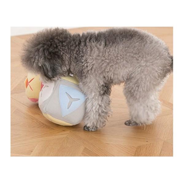 Dingdongpet Haustier Nasenarbeit Ball, grau, 1 Stück