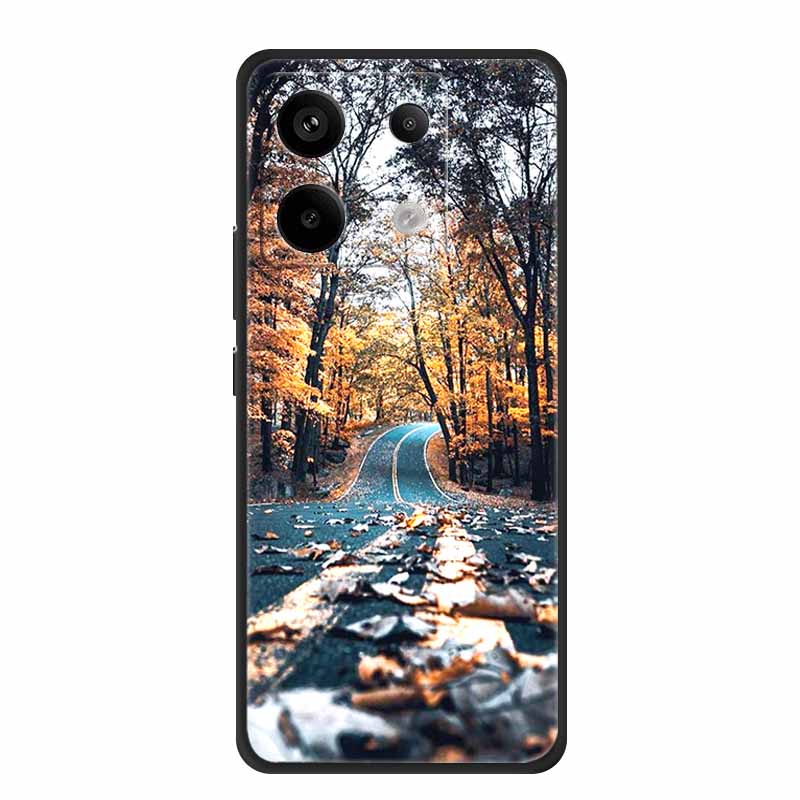 For Xiaomi Redmi Note 13 Pro 5G 4G Case Animals TPU Soft Silicone Back Cover Phone Cases for Redmi Note13 4G 5G Bumper Wolf Para