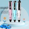 3D Printing Pen LCD Display Screen 1.75mm ABS/PLA 0.7mm Diameter Material Kids DIY Drawing Pen Christmas Birthday Gift