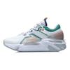 Li Ning 001 Trendy Casual Low-Top Running Shoes Women Sneaker White Gray Green AGLR008-3