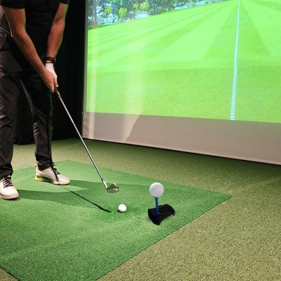 3D Printed Golf Tee Holder Artificial Turf Tee Stand Outdoor Indoor Driving Range Home Training Golf Simulator Tee Hinged Turf Base