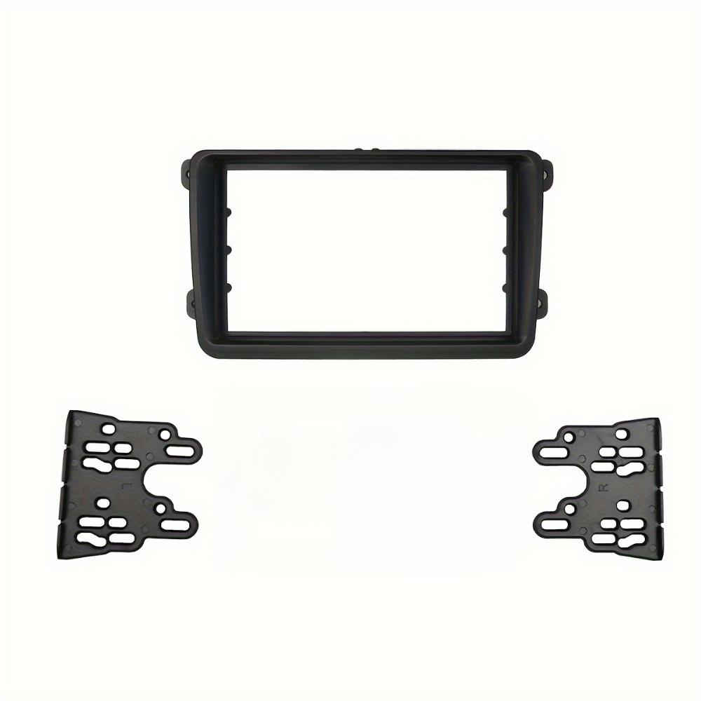 Double DIN Car Fascia for volkswagen Skoda Seat car Radio frame fascia auto frame Dash Kit Compatible with Caddy Touran Passat Tiguan
