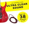 3m/6m Noise-Reducing Elbow Audio Cable for Acoustic/Electric Guitars and Bass