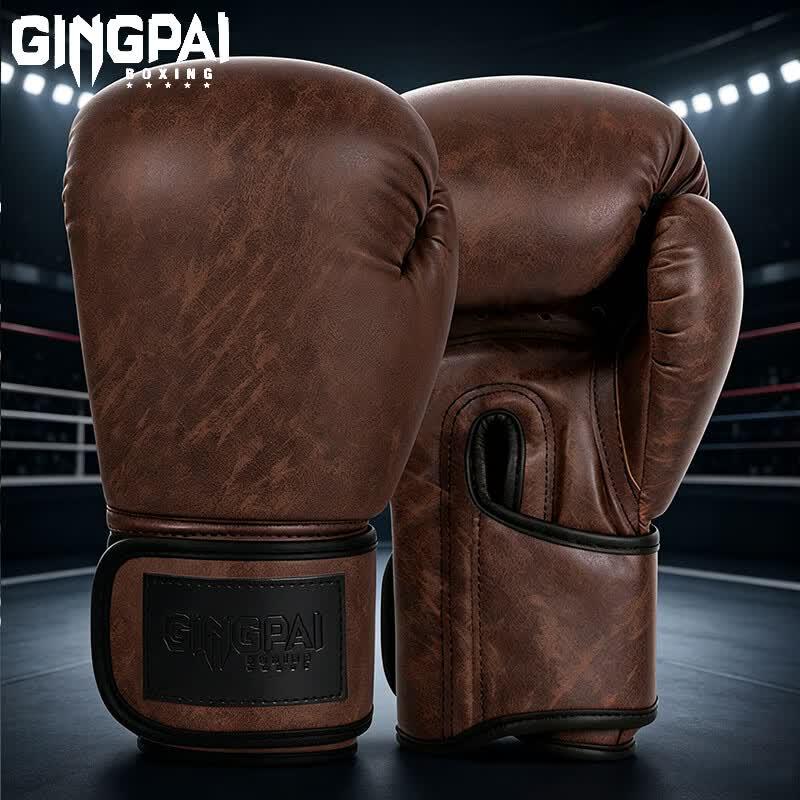Jingpai Retro Adult Training Boxing Gloves 12oz