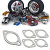 5PCS Car 2 Bolt High Temp Exhaust Gasket Flange 2.5inch Cylinder Head Gasket Kit