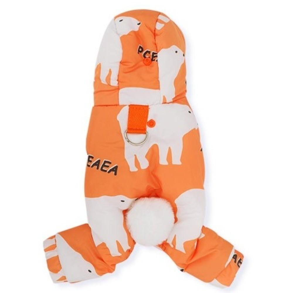 Anti-Haarausfall Vierbeinige Kleidung Spritzwassergeschützt Haustier Outdoor-Kleidung Süßer Welpen Jumpsuit Outdoor