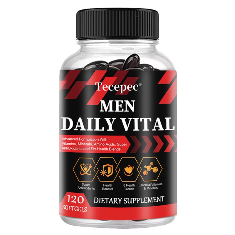 Multivitamins Supplement, With Calcium, Lycopene, Turmeric Extract, 120 Softgels Per Bottle 120 Capsules