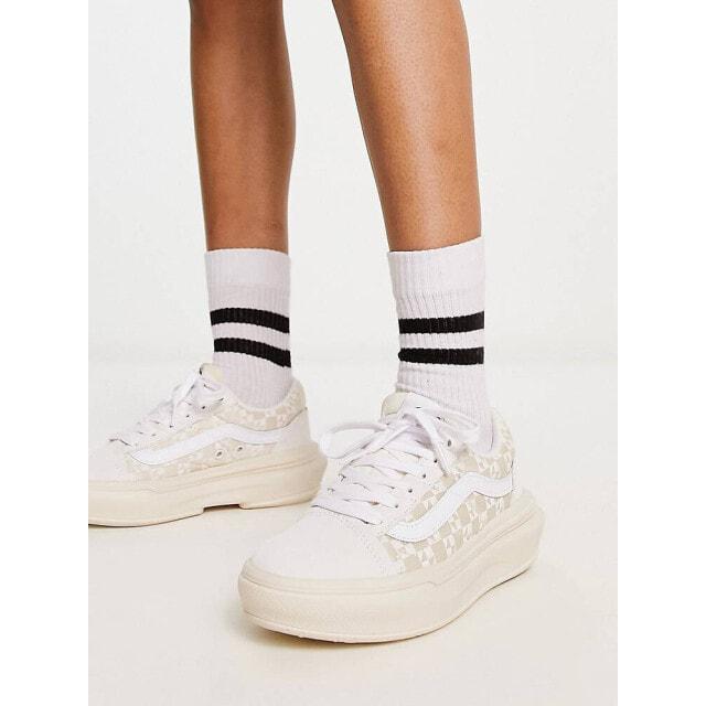 

Белые кроссовки в шахматную клетку Vans Old Skool Overt