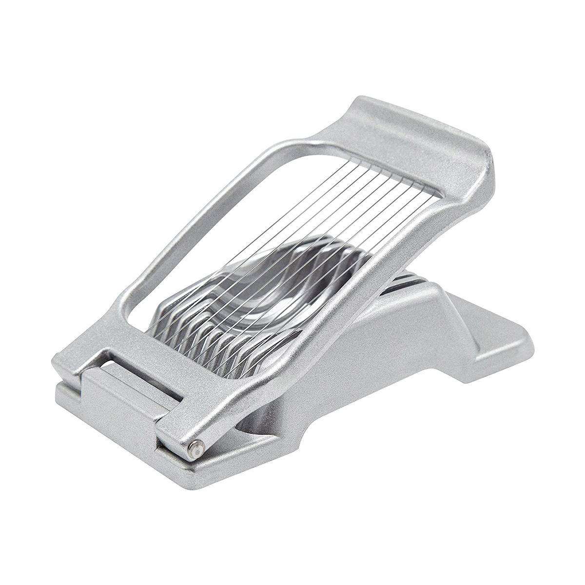 

Egg Slicer Heavy Duty Aluminium Alloy Egg Slicer Cutter Manual Slicer for Egg Ham Mushroom Strawberry Soft Fruit Kitchne Accessy