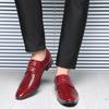 Men Crocodile Pattern Business Formal Casual Mirror Face Classic High-end Hairstylist Fashi Shoes