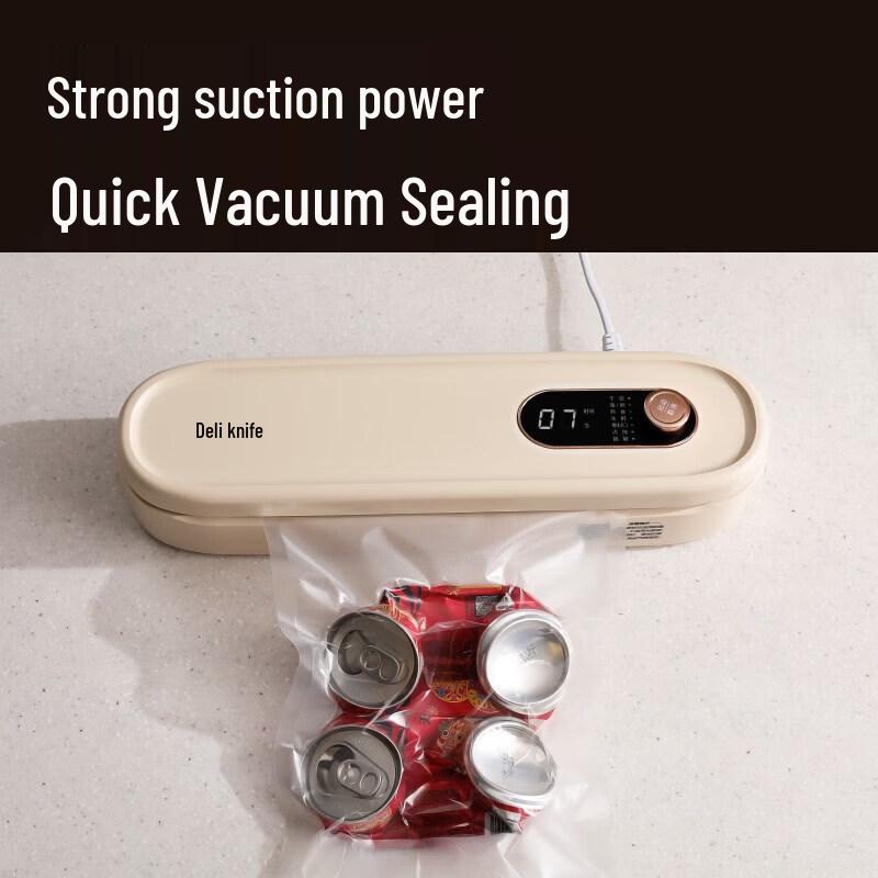 Deli Automatic Household Vacuum Food Sealer CN plug (adapter included)