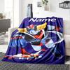 Customiz Name Personality UFO Robo Grendizer Blanket Soft &Warm Sofa Office Bed Travel Lunch Break Blanket, Gift Suitable All Seasons