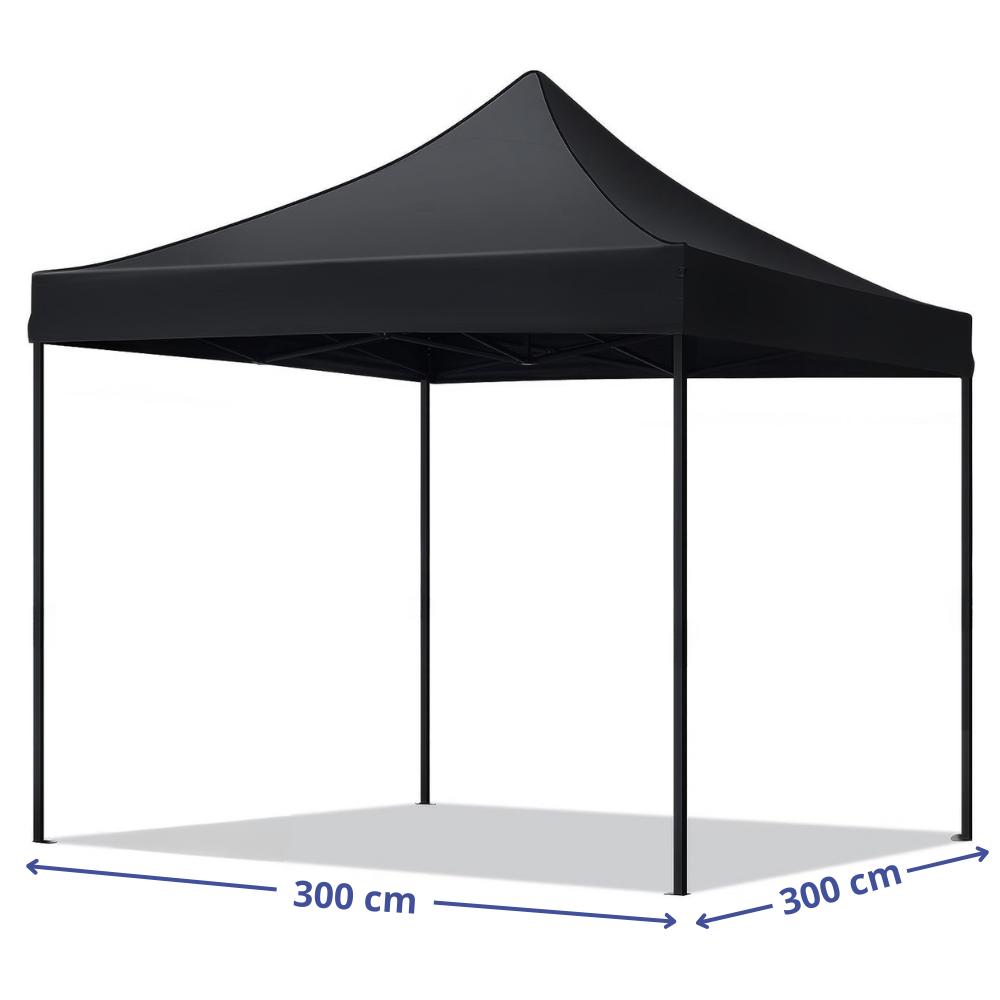 Garden tent, self-assembling pavilion, commercial gazebo, roof 3x3m