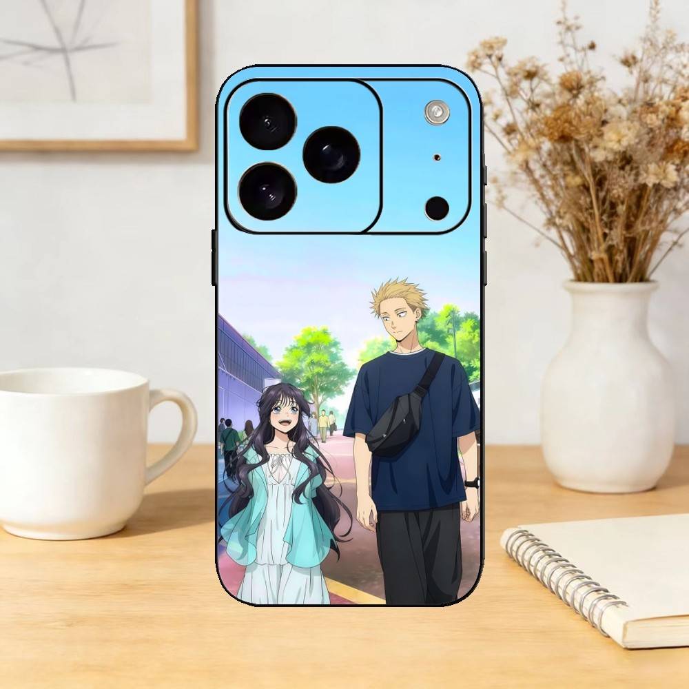 

Rintaro T-Tsumugi K-Kaoruko Waguri Чехол для телефона Силиконовый черный Мягкий Для IPhone 17,16,15,14,13,12,11,SE,Plus Pro Max iPhone12PROMAX