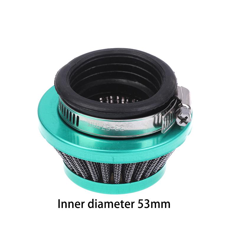 1 Piece Push Mini Moto Pocket Bike Atv Quad Motorcycle Parts Universal 35Mm-60Mm Air Filter Clearner For Gas Motorized Bicycle