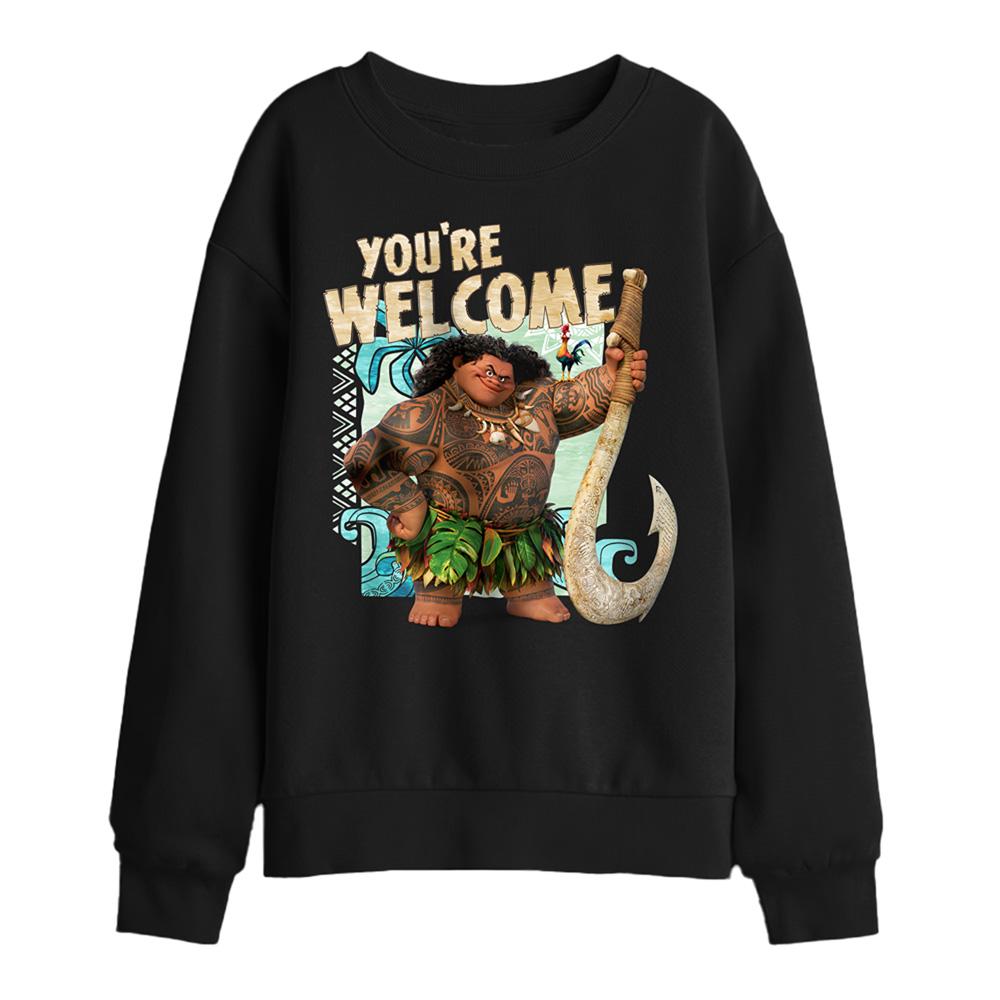 Moana Childrens/Kids You´re Welcome Maui Sweatshirt