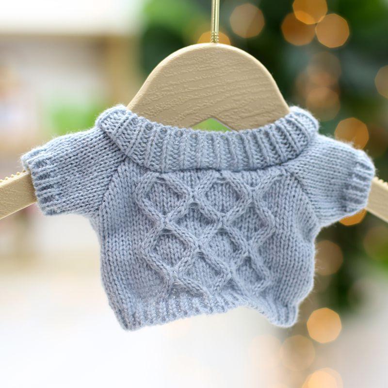 30cm Teddybjørn Bjørn Tilbehør Tilbehør Dukke Dukke Erstatt Klær Plysjleker Genser Genser Tilbehør