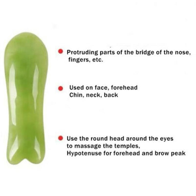 7PCS Gua Sha Scraping Massage Tools Set Guasha Board for Face Neck Eyes