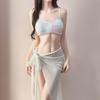 Thai Bikini Split Sexy Three-piece Hot Island Vacation Swimming Suit Female Girl Swimsuit New