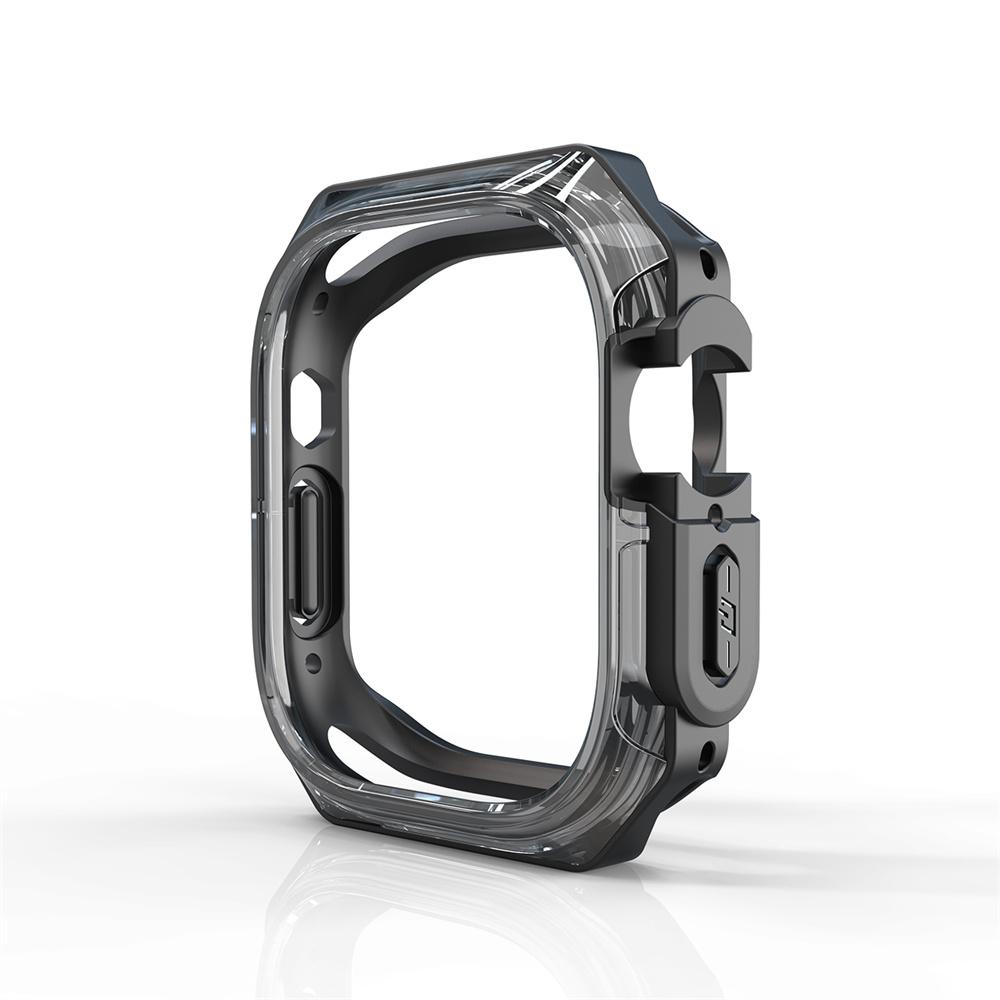 Etui Na opaskę Apple Watch Ultra2 1 49mm Pokrycie PC Ramka do Iwatch Seria 9 8 7 SE 6 5 4 Ochronna obudowa Zderzak Pokrywa