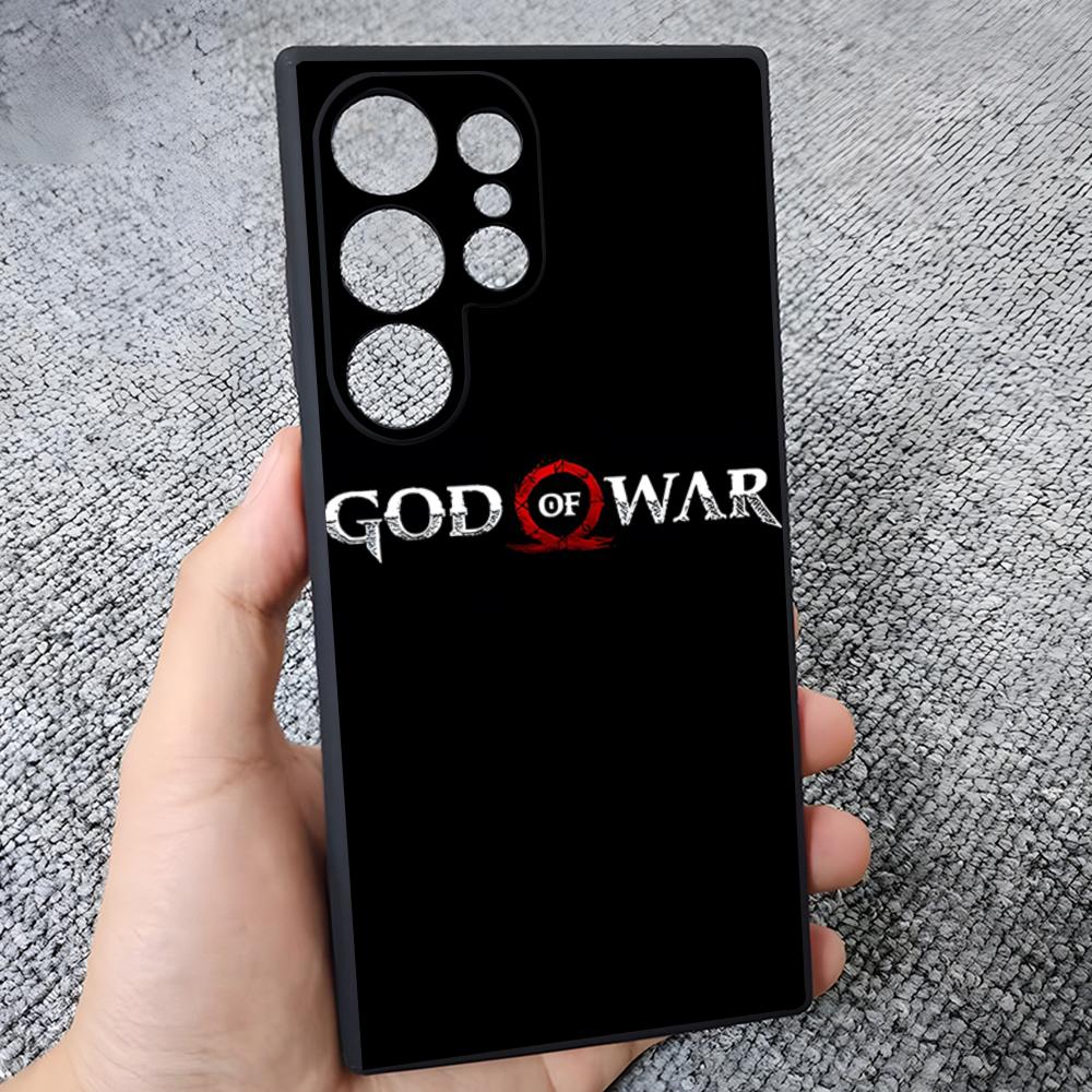 War God Kratos Phone Case For Samsung S25 Edge S24 S23 S22 S21 S20 Ultra Plus Fe Galaxy A54 A53 A34 A25 A16 Cover