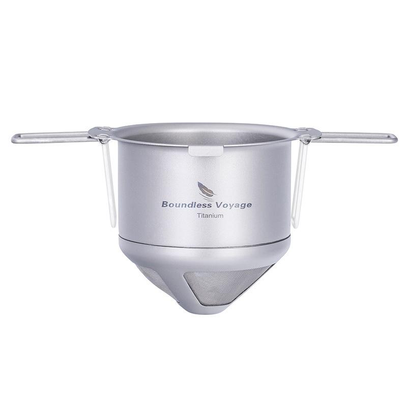 Titanium Reusable Coffee Filter For Pour