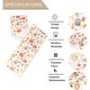 OWENIE Fall Table Runner for Kitchen Dining Table, Thanksgiving Autumn Printed Harvest Pumpk Maple Leaves Textured Fabric Halloween Holiday Home