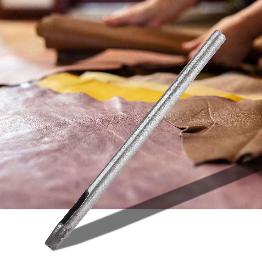 

Кожаный ремесленный инструмент DIY Дырокол из высокоуглеродистой стали Прямоугольное отверстие (3х2)