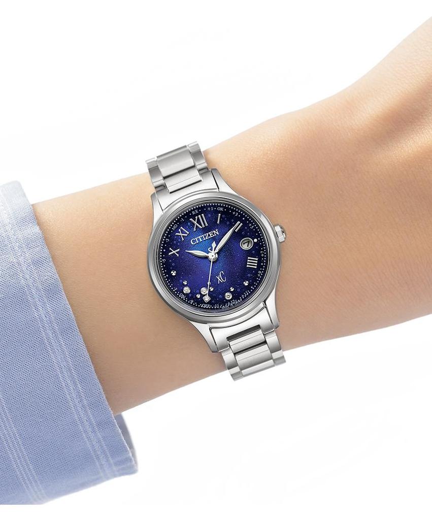 Citizen Xc Eco-Drive Funkgesteuerte Super Titanium Limited Solar Damenuhr ES9490-95L