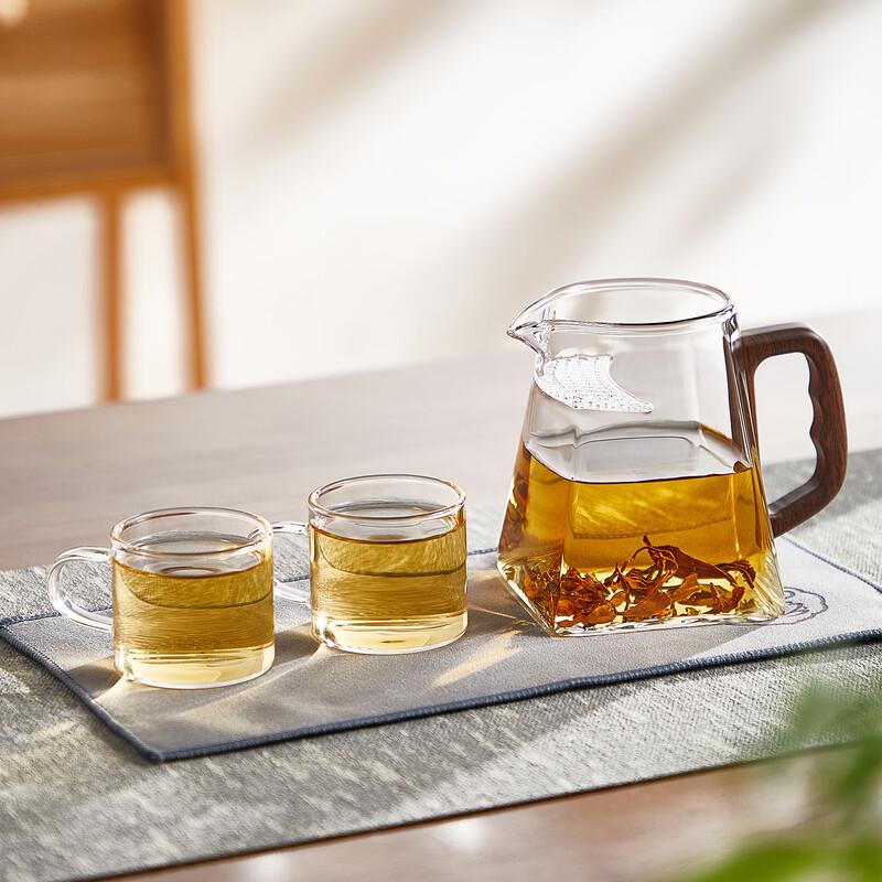 Glass Teapot with Built-in Infuser