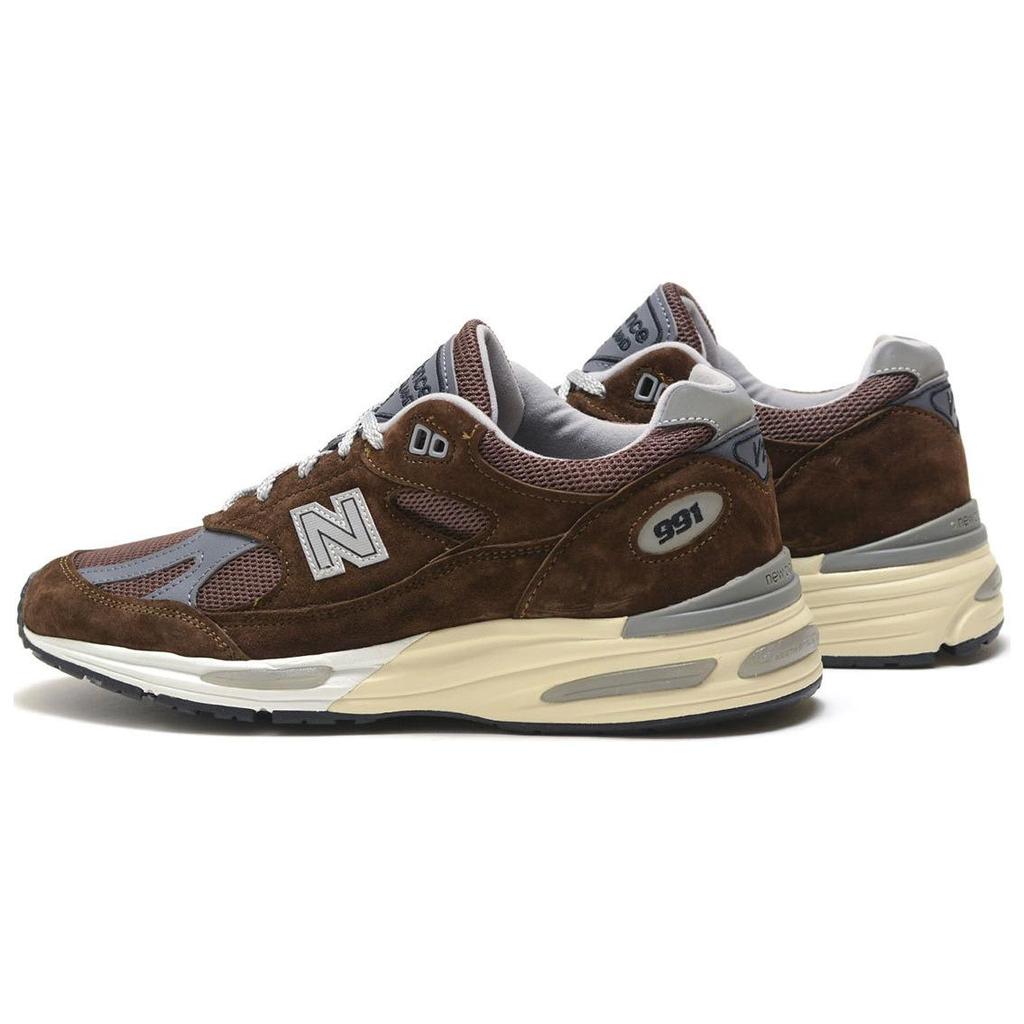 New Balance 991v2 Made In England 'Pinecone' Sneakers U991BR2