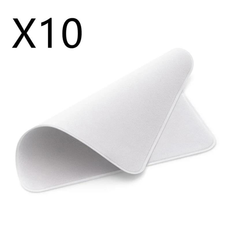 1-10pc Polishing Cloth For Apple iPhone Screen For Apple Watch iPad Mac iPod Display Delicate Cleaning Cloth Dust Remover Polish