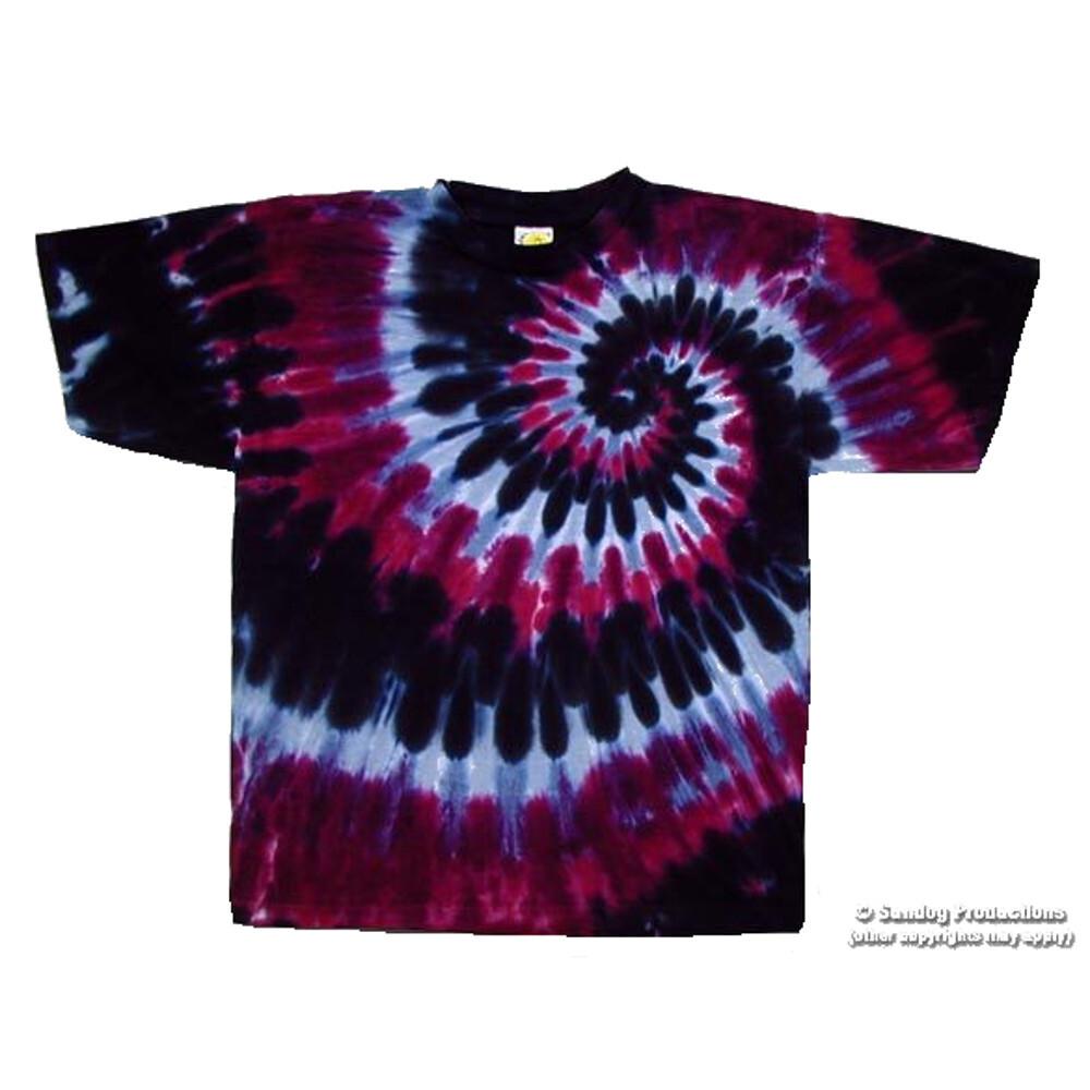 Sundog Prairie Wine Tie-Dye T-Shirt XL