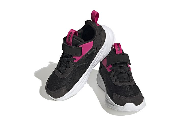 Adidas Neo Ozelle Cushioning Breathable Low top Kids' Running Shoes Black Kids' GW1563