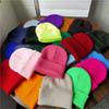 Hip Hop Street Dance Solid Color Knitted Hat Male Harajuku Versatile Thin Student Wool Hat Female Autumn and Winter Tide Cold Hat