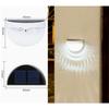 LED Solar Fence Lights Outdoor IP65 Waterproof Wall Lights Corrugated Lights for Fence Terrace Garden Path Decorative Lights