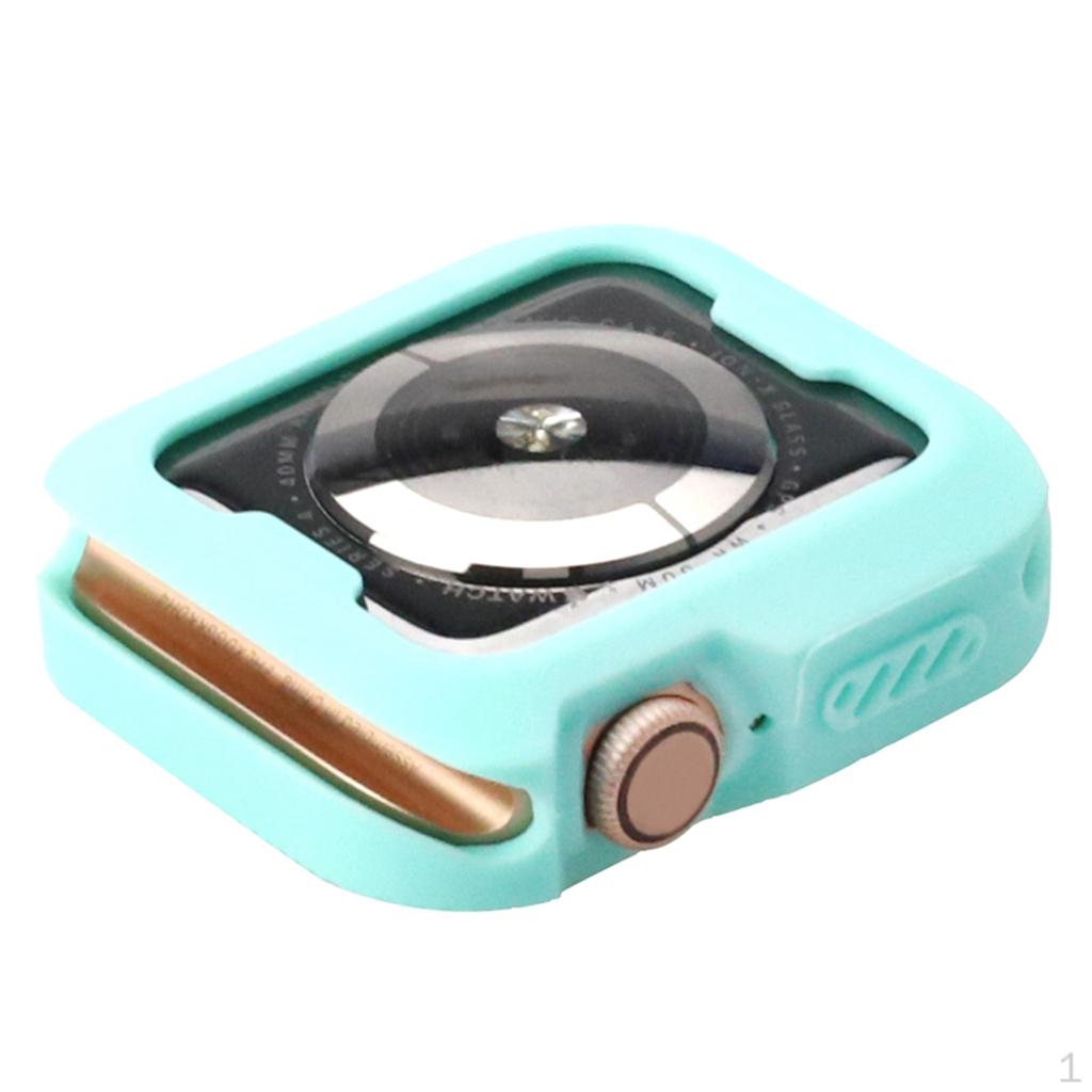 

Watch Protective Silicone Shell For 4 40mm Teal+Dark Blue