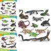 Realistic Pvc Amphibian And Reptile Model Pack For Display And Educational Use