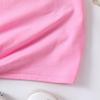 1-10 Years Old Girls Days Of Week Cotton Tees Week Calendar Graphic Print Casual & Trendy T-shirts For Spring & Summer