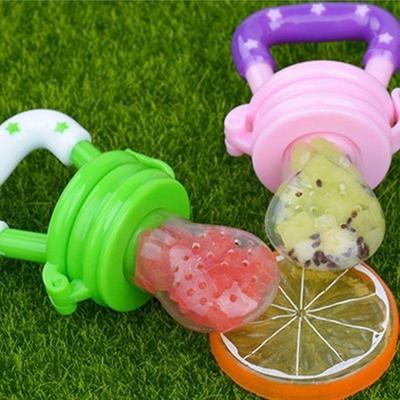 Cuddlenest - Silicone Baby Fruit Feeder Pacifier | BPA-Free Food Nibbler | Infant Feeding Tool