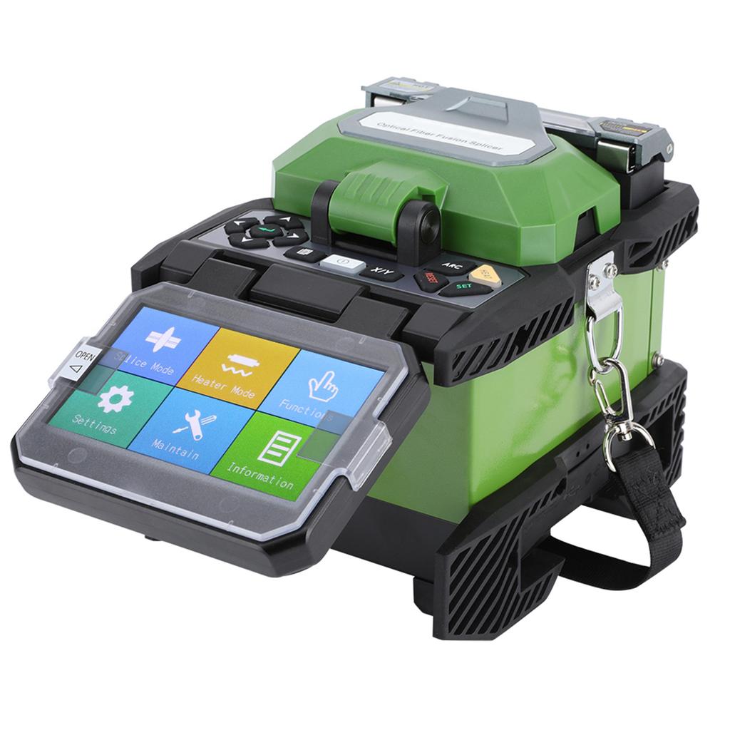 JW4106S Optical Fiber Fusing Splicer Fiber Optic Fusing Splicing Welding MachineEU Plug 220V