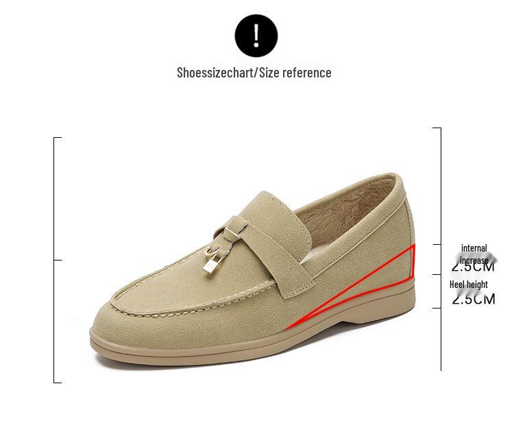 Grape Mom Fleece-Lined Tassel Loafers: Women's Winter Slip-On Soft Sole Furry Shoes.