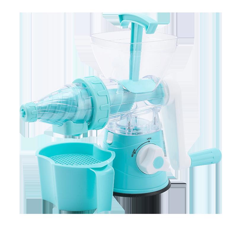 Hand-Crank Manual Juicer & Food Processor Basic синий