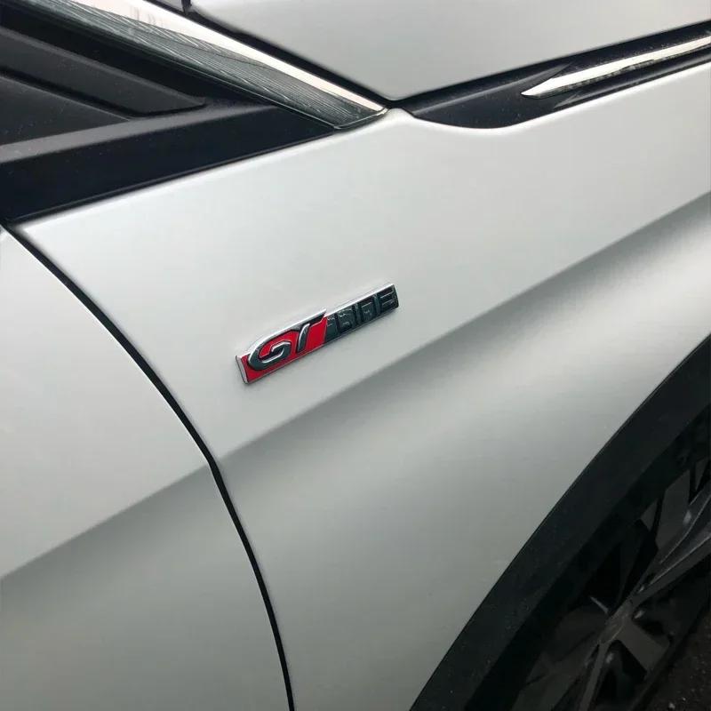 GT Line Logo 308 508 Rear Boot Tailgate Emblem Side Fender Badge Decals 3008 5008 Renault KIA Stickers Stinger